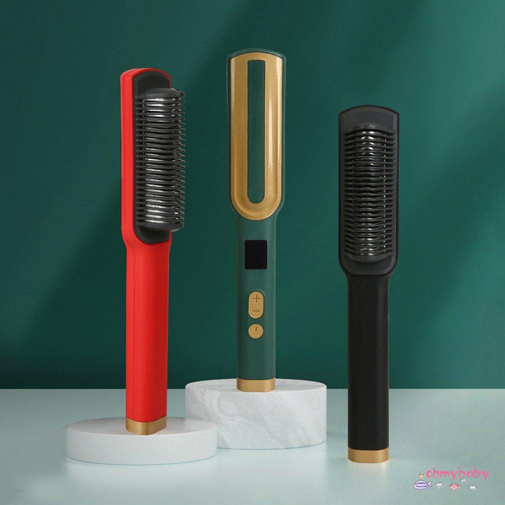 [Ready] Máy Duỗi Tóc Chuyên Nghiệp Đa Năng Gốm Điện An Toàn Làm Nóng Nhanh Lược Uốn [Z/14]