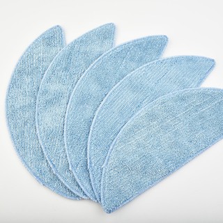 5 Pcs Replace Mopping Pad  For Ecovacs OZMO U2/U2 Pro Vacuum Cleaner Reusable