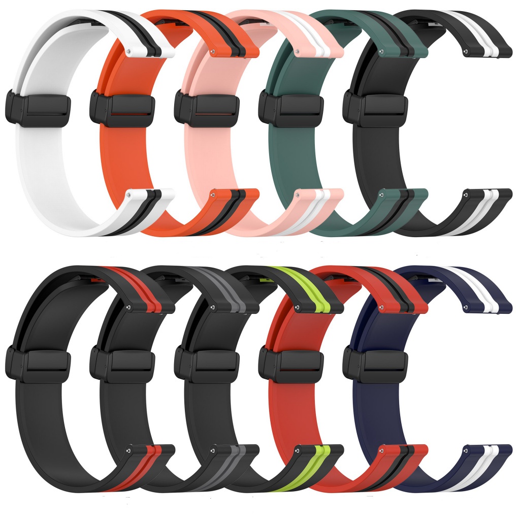 HUAWEI Dây Đeo Silicone 22mm Cho Đồng Hồ Thông Minh Xiaomi Mi Watch S1 Active / Color 2 / Mi gt 2 46mm
