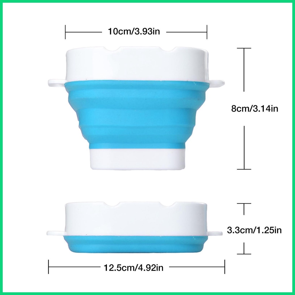 Xô Đựng Cọ Sơn 1.2L Có Giá Đỡ Có Thể Gấp Gọn Tiện Dụng