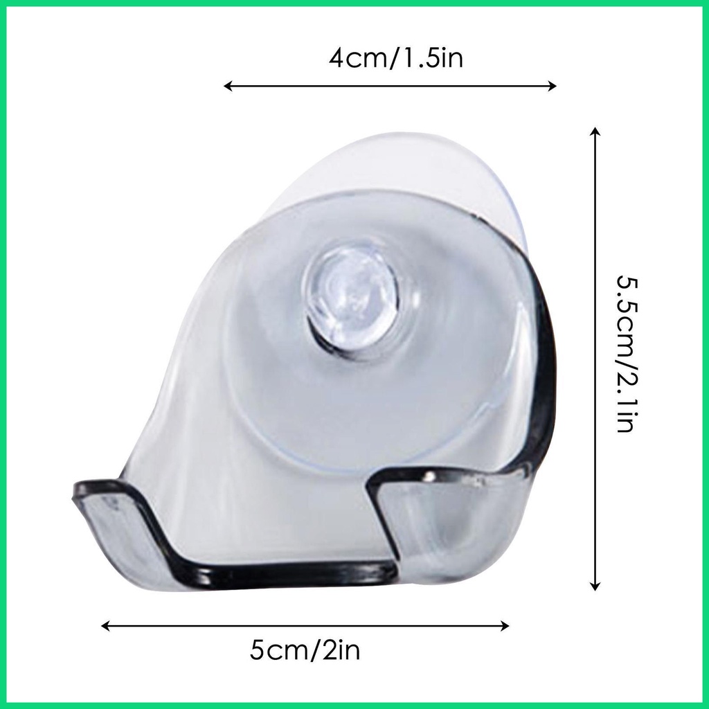 Giá Đỡ Dao Cạo Râu Gắn Tường Có Giác Hút Chịu Được Sức Nặng Tháo Rời Và Tái Sử Dụng Được Cho