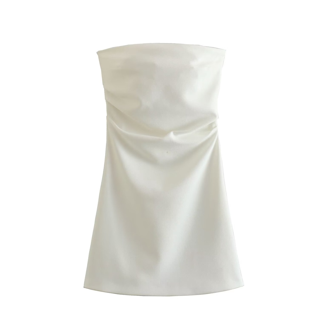 Uibey Đầm Mini Ba Chiều Màu Trơn Xinh Xắn 6381