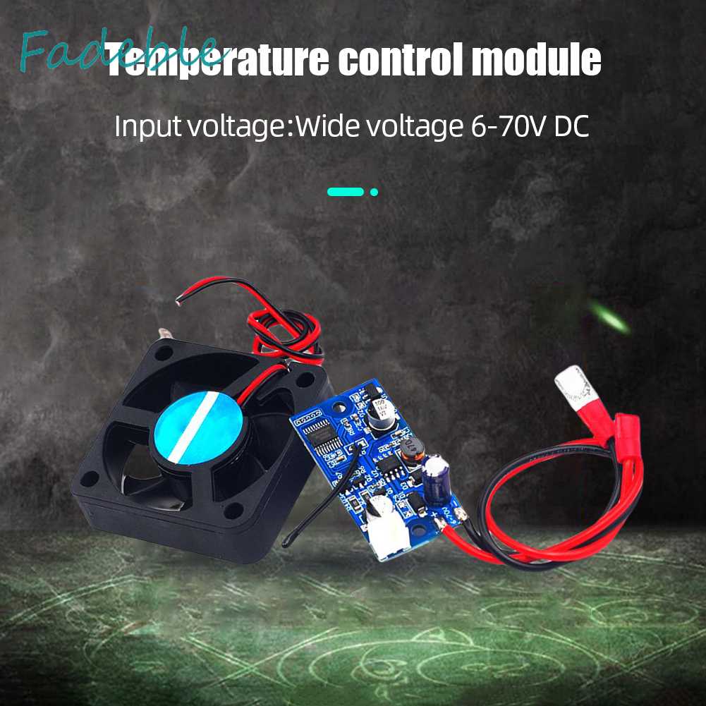 Mô Đun Tản Nhiệt 3 Bánh Răng DC 6-70V Có Thể Điều Chỉnh Cho Khung Gầm PC