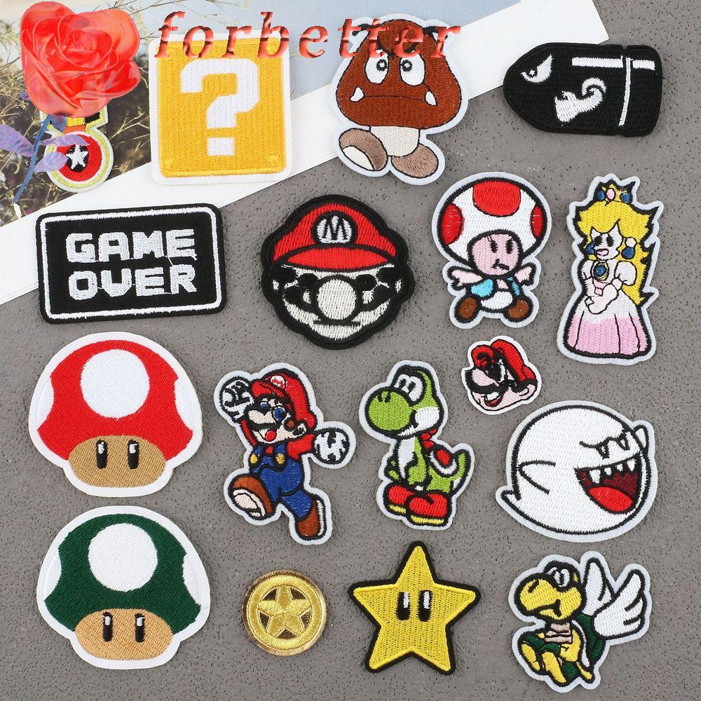 Miếng Dán Thêu Họa Tiết Nhân Vật Hoạt Hình Anime Dùng Trang Trí Quần Áo Jean