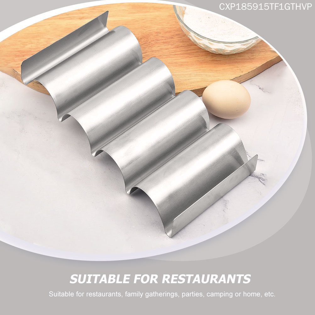 Giá Đỡ Bánh Taco Để Bàn Bằng Kim Loại Phong Cách Mexico