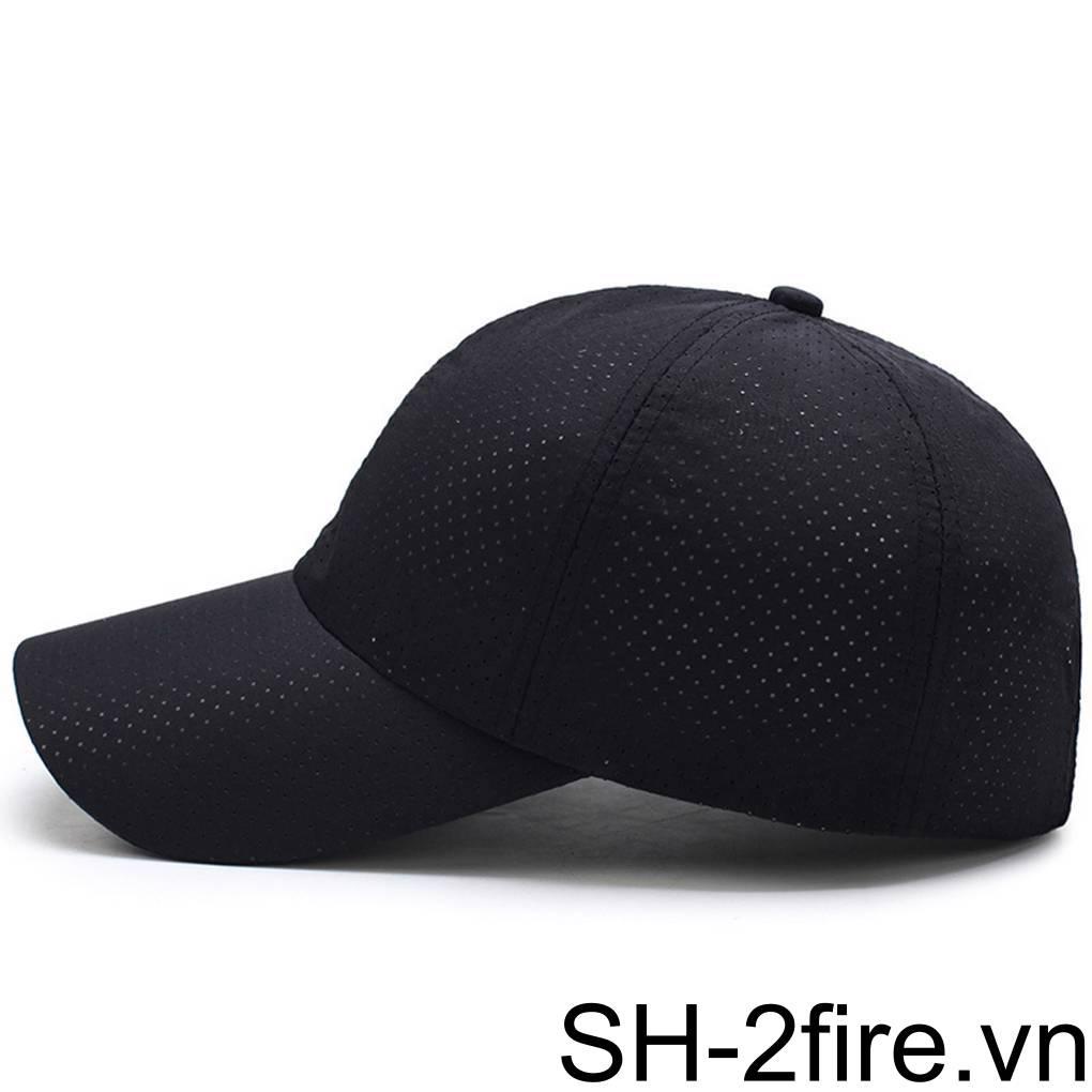 Mũ Lưỡi Trai Phối Lưới Thoáng Khí Nhanh Khô Thời Trang Mùa Hè Cho Nam