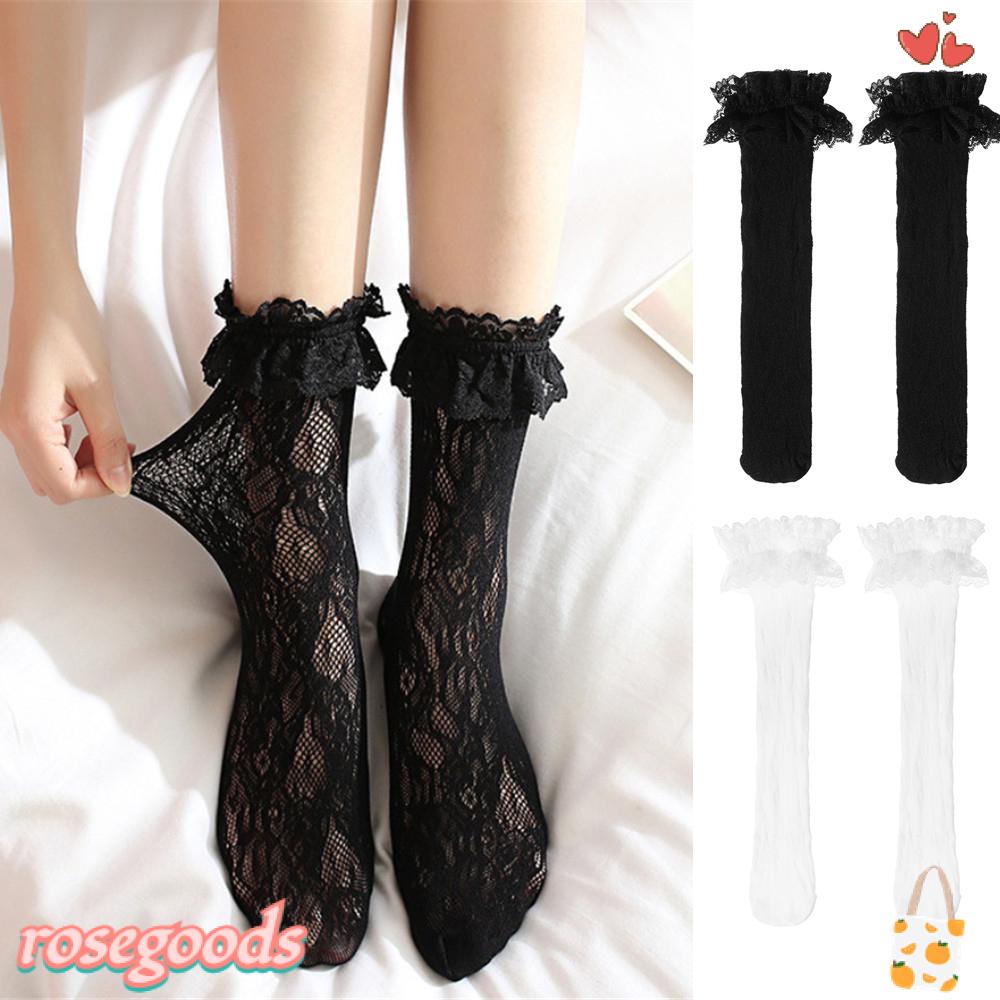 Vớ Dài Qua Gối Co Giãn Đính Nơ Thời Trang Cho Bé Gái