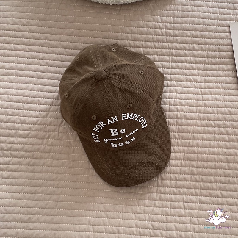 Mới Mũ Lưỡi Trai Chống Nắng Thêu Chữ Thời Trang Cho Bé