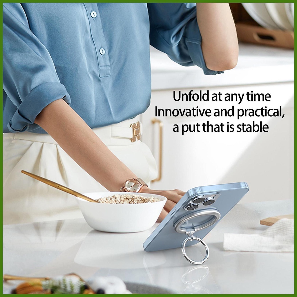 Nhẫn Nam Châm Đỡ Điện Thoại Có Thể Điều Chỉnh Tiện Lợi