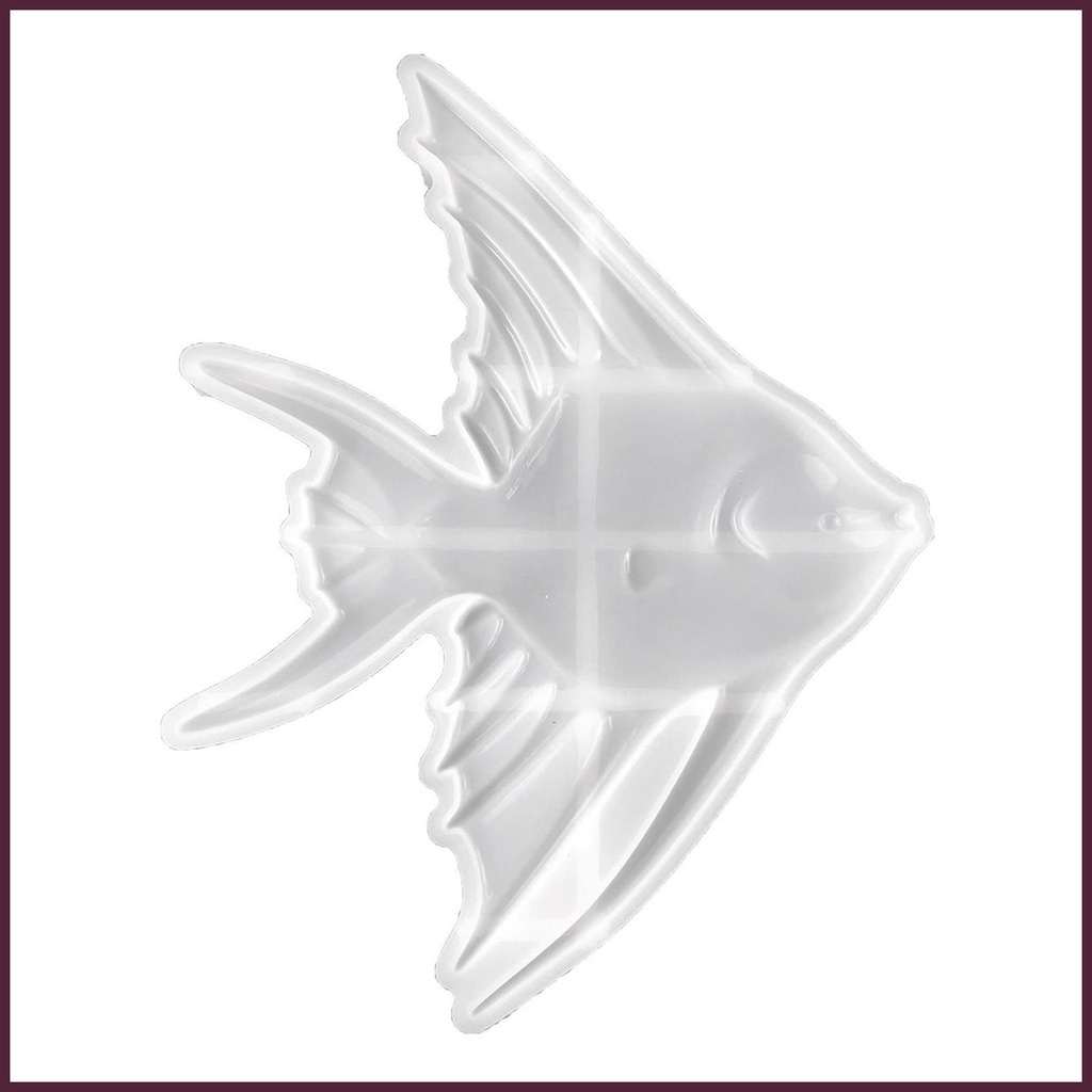 Khuôn Silicone Hình Cá / Dơi / Dơi / Cá 3D Làm Resin Epoxy Resin