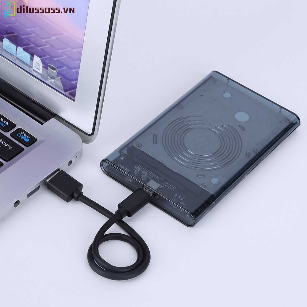 Hộp Đựng Ổ Cứng 2.5inch SSD SATA Sang USB3.1 8TB SSD HDD Dành Cho Máy Tính Notebook