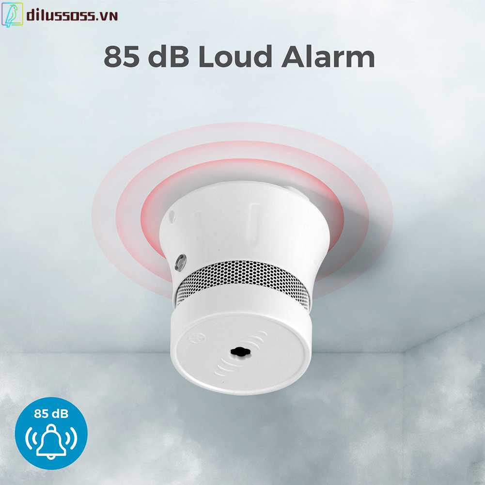 Thiết Bị Báo Khói Điều Khiển Từ Xa Không Dây Trong Nhà