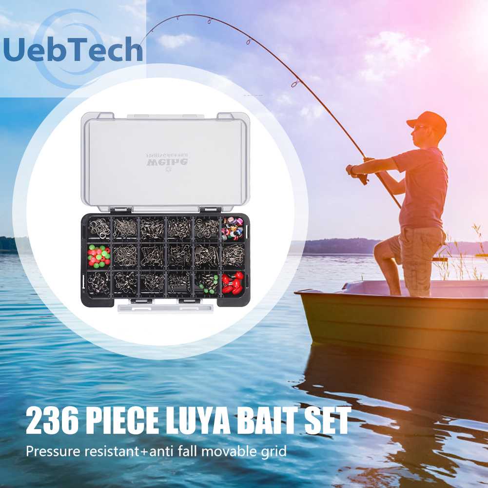 Set 236 Phụ Kiện Câu Cá Chuyên Dụng