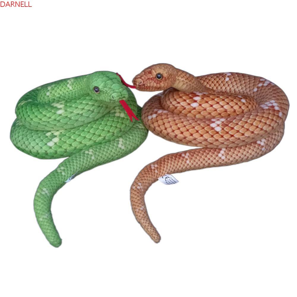 Thú Nhồi Bông Hình Rắn Hổ Mang Mềm Mại Sáng Tạo Trang Trí Nhà Cửa