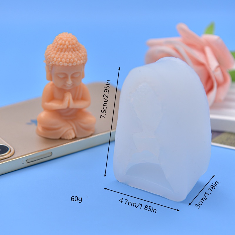 Khuôn Làm Bánh Chất Liệu Silicone Hình Tượng Phật