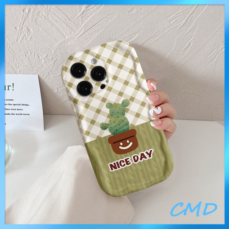 Ốp lưng iphone Điện Thoại tpu Chống Sốc Hình Chậu Xương Rồng Ba Chiều Cho Iphone 6 / 6splus / 7 / 7plus / 8 / 8plus / X / xs / 11 / 12 / 13 / 14 / Pro / Max / Plus / promax-211