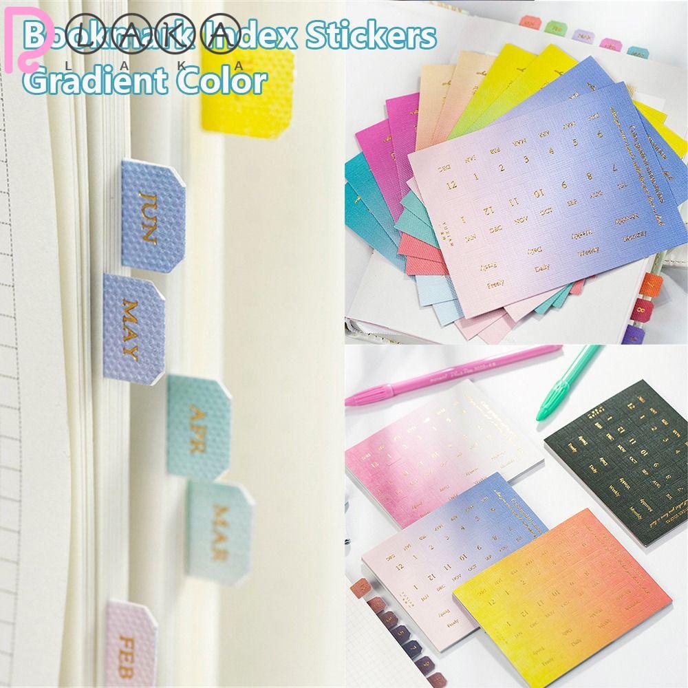 Set 2 Túi 20 Tấm Đánh Dấu Trang Sách DIY Hình LAKAMIER