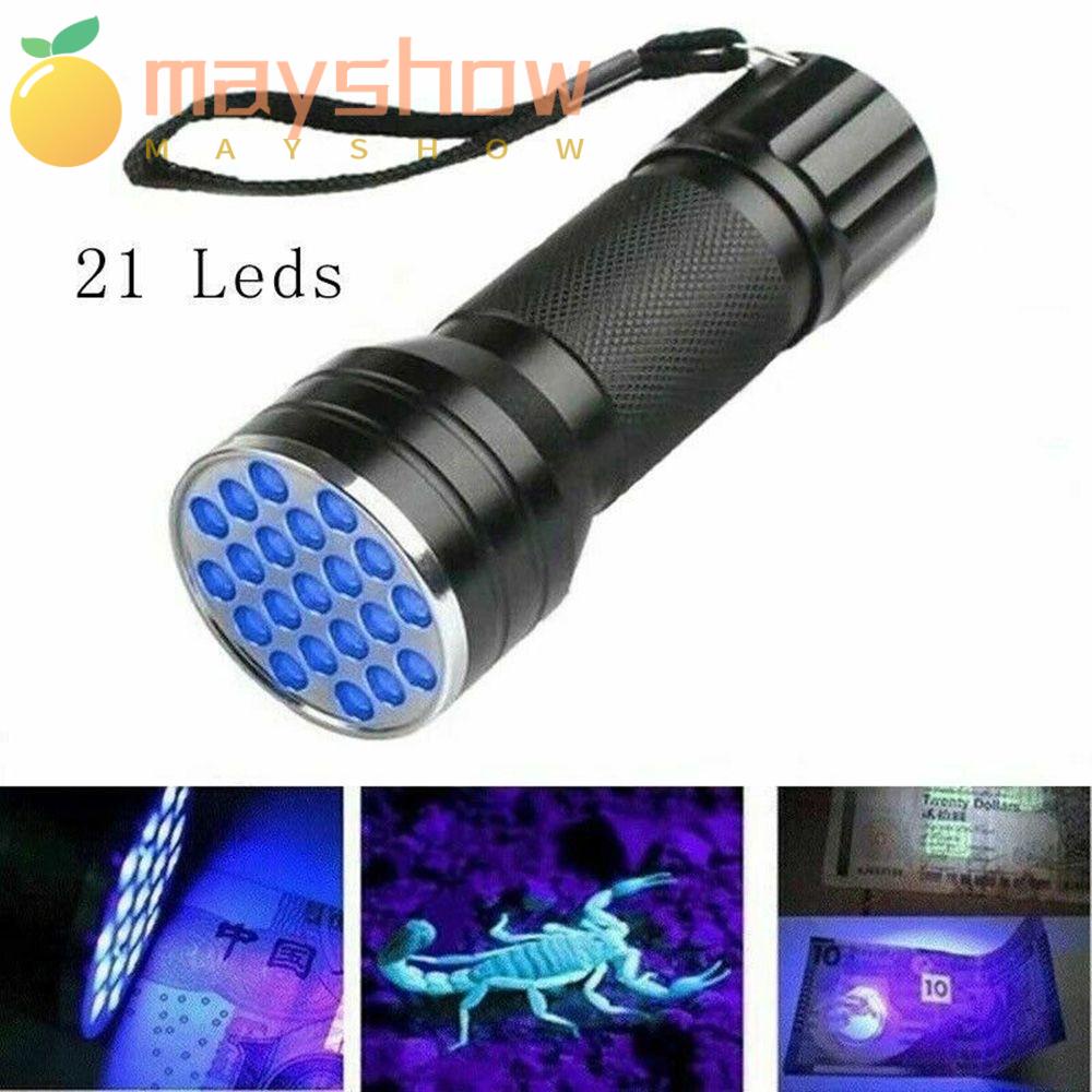 Đèn Pin LED UV Màu Tím / Đen Dành Cho Cắm Trại