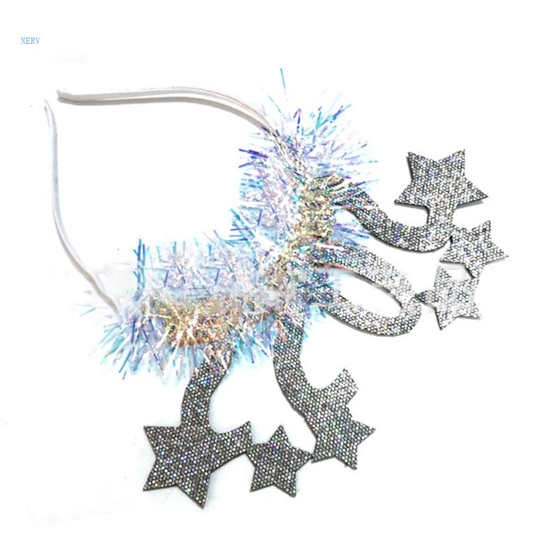 Băng Đô Cài Tóc Hình Ngôi Sao Năm Mới 2024 Dễ Thương