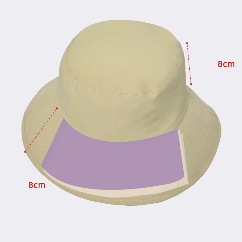 Mũ Vành Chống Nắng Chống Thấm Nước Thoáng Khí Nhanh Khô Thời Trang Mùa Hè Cho Nam Và Nữ