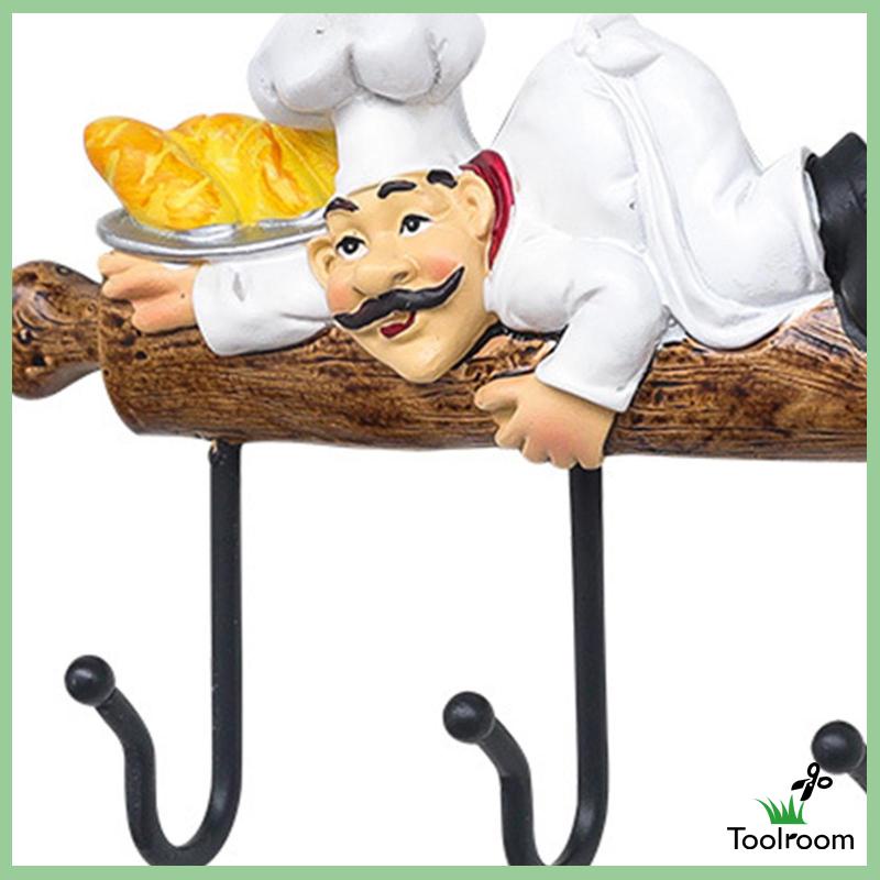 Móc Treo Khăn / Áo Khoác / Chìa Khóa Đa Ứng Dụng Cho Nhà Bếp