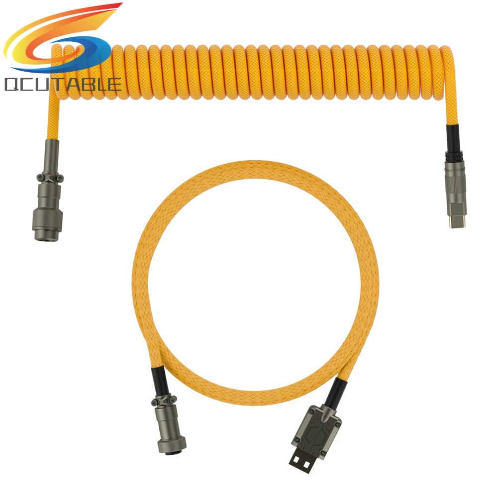 Dây Lò Xo Nối Dài 1.5m Chuyển Đổi Type C Sang USB