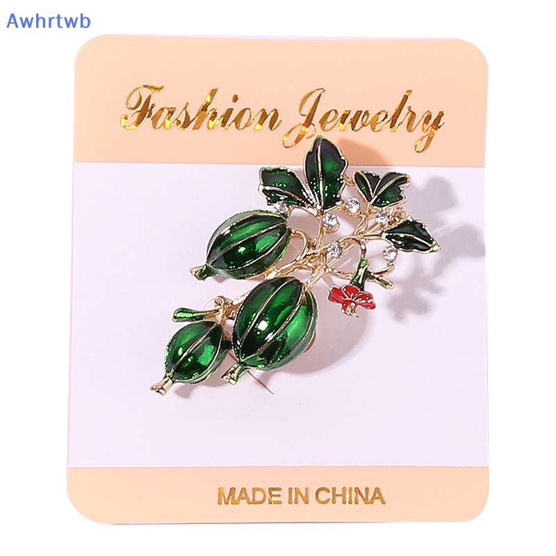 Ghim Cài Áo Hình Trái Cây Thời Trang Dành Cho Nữ Mới