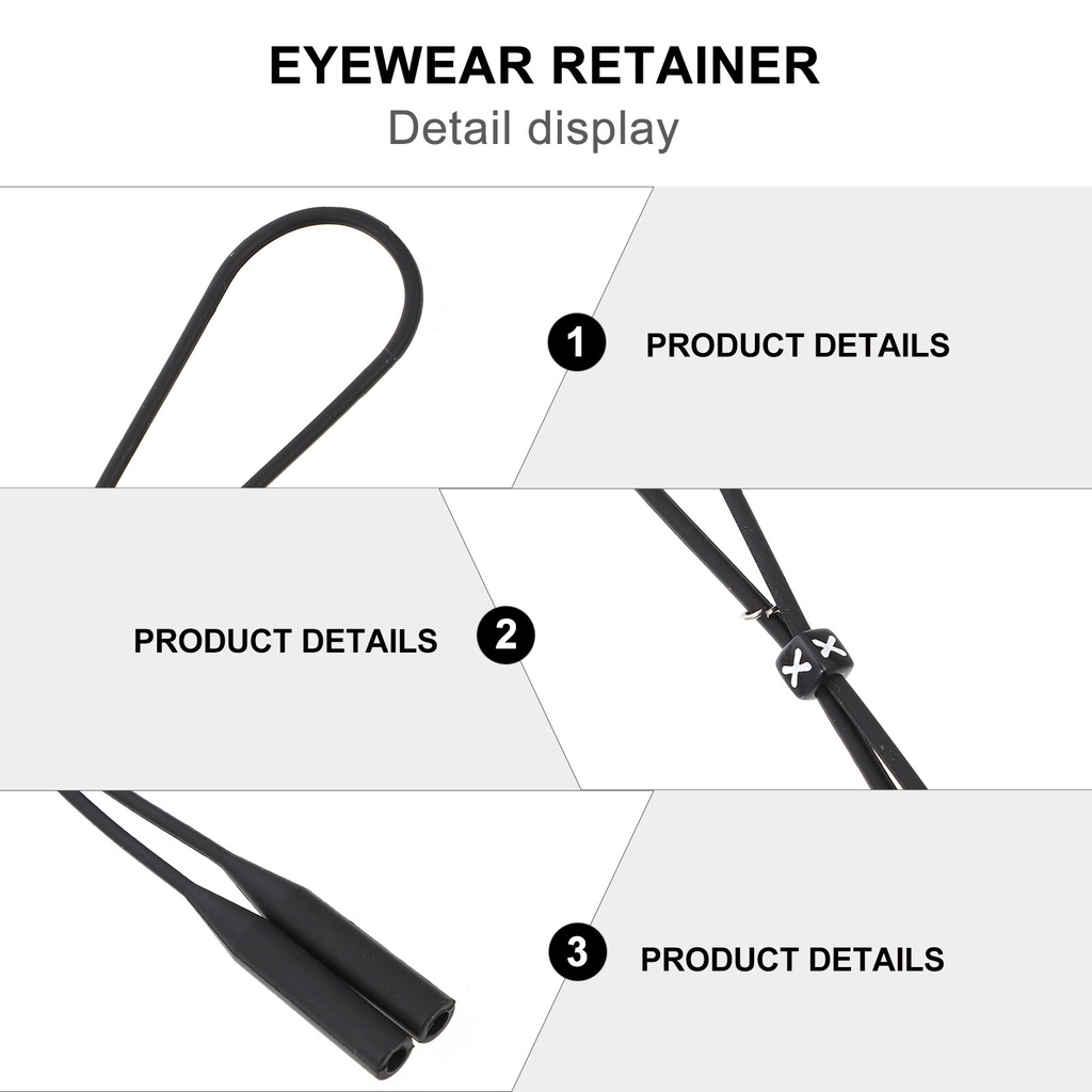 Bộ 10 Dây Đeo Kính Bằng Silicone Cho Bé