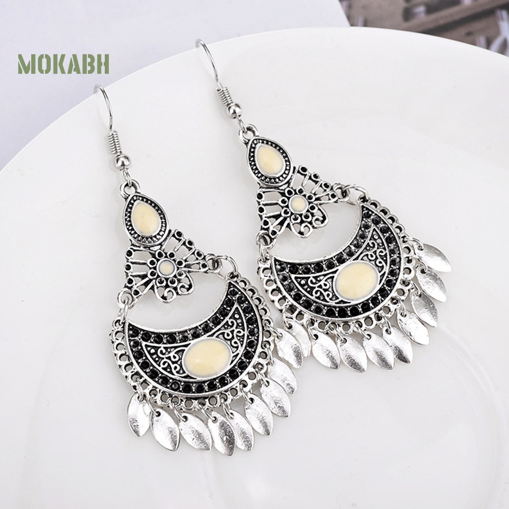 Bông Tai Dạng Móc Thiết Kế Đục Lỗ Thời Trang Sang Trọng Cho Nữ