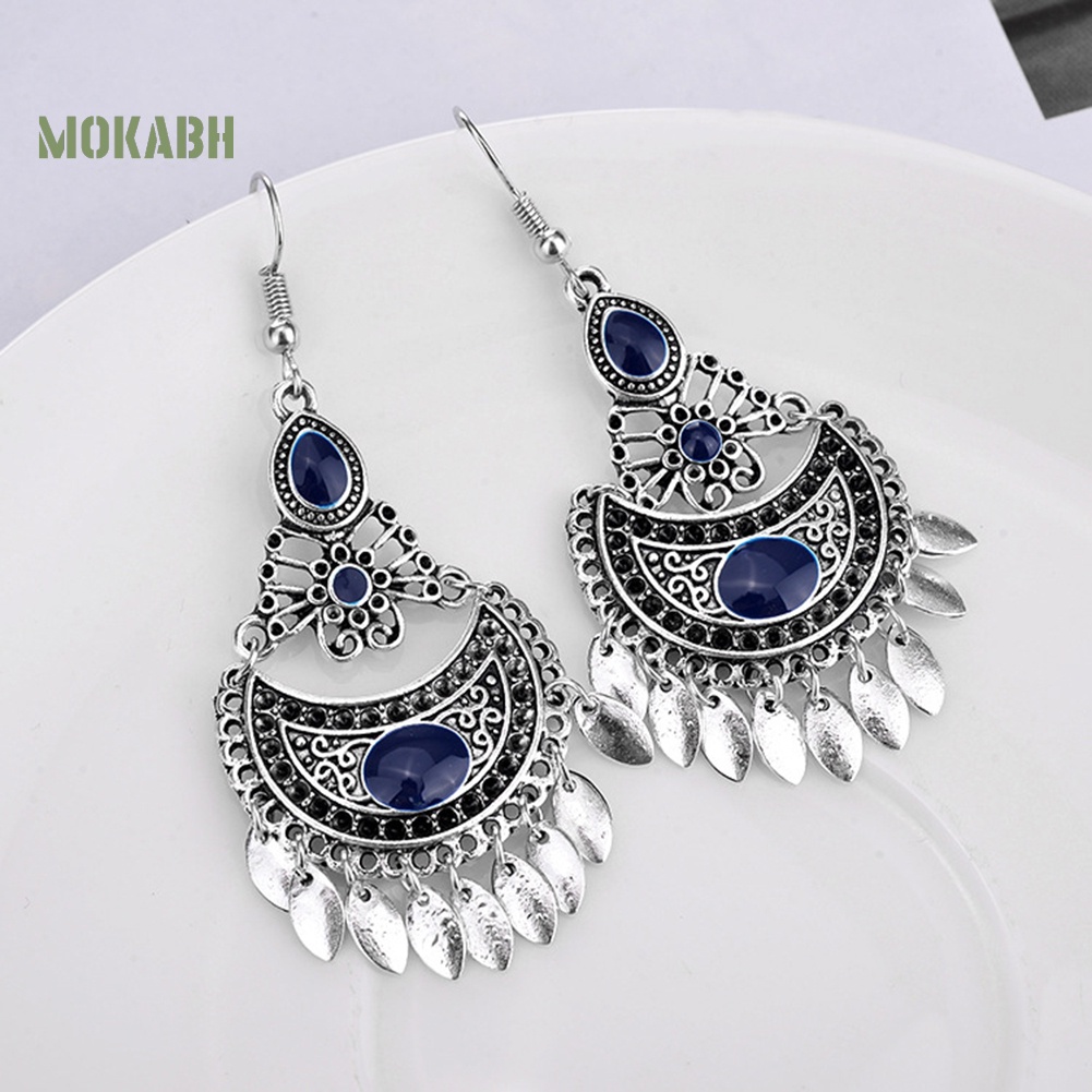 Bông Tai Dạng Móc Thiết Kế Đục Lỗ Thời Trang Sang Trọng Cho Nữ