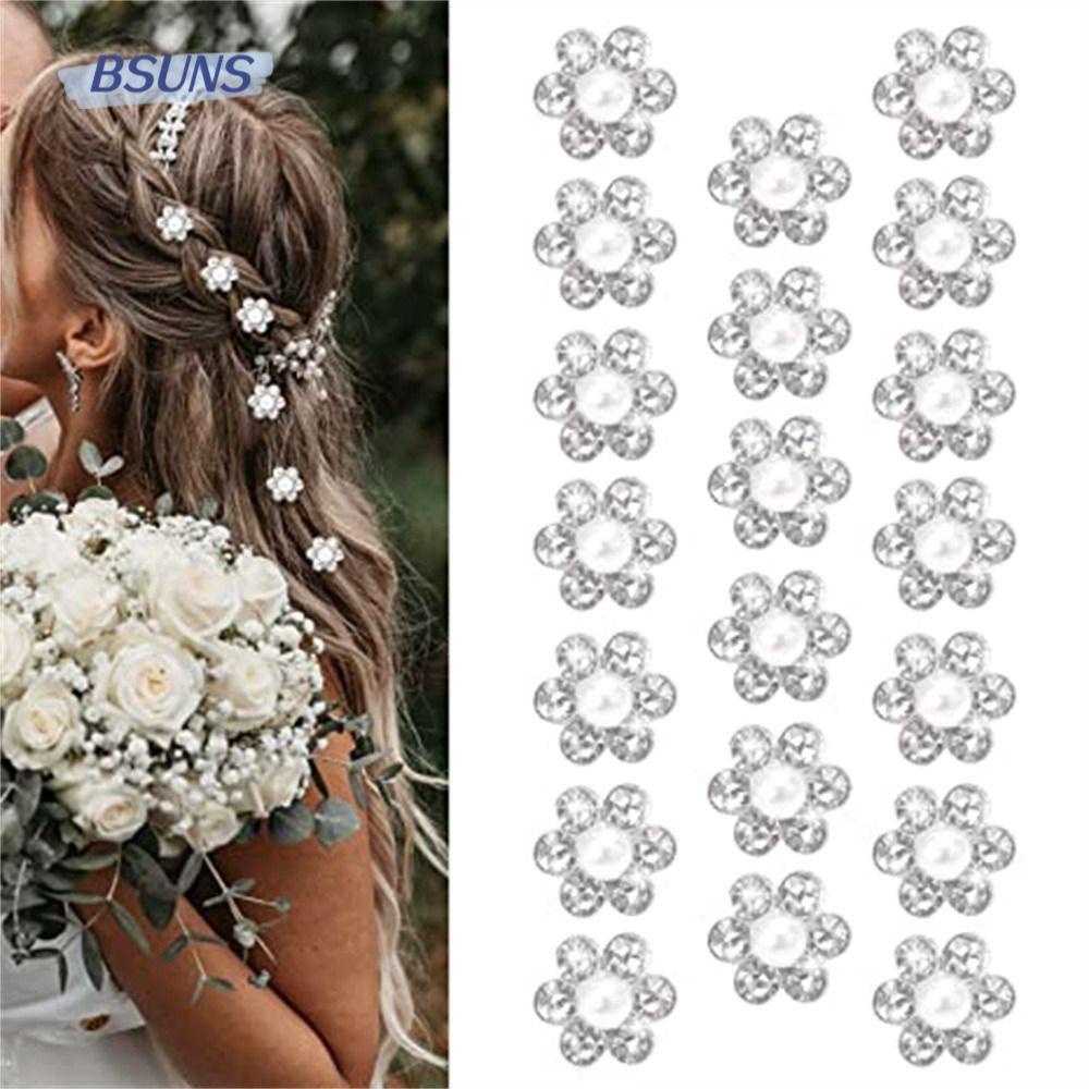 Kẹp Tóc Hoa Dễ Thương Cho Cô Dâu