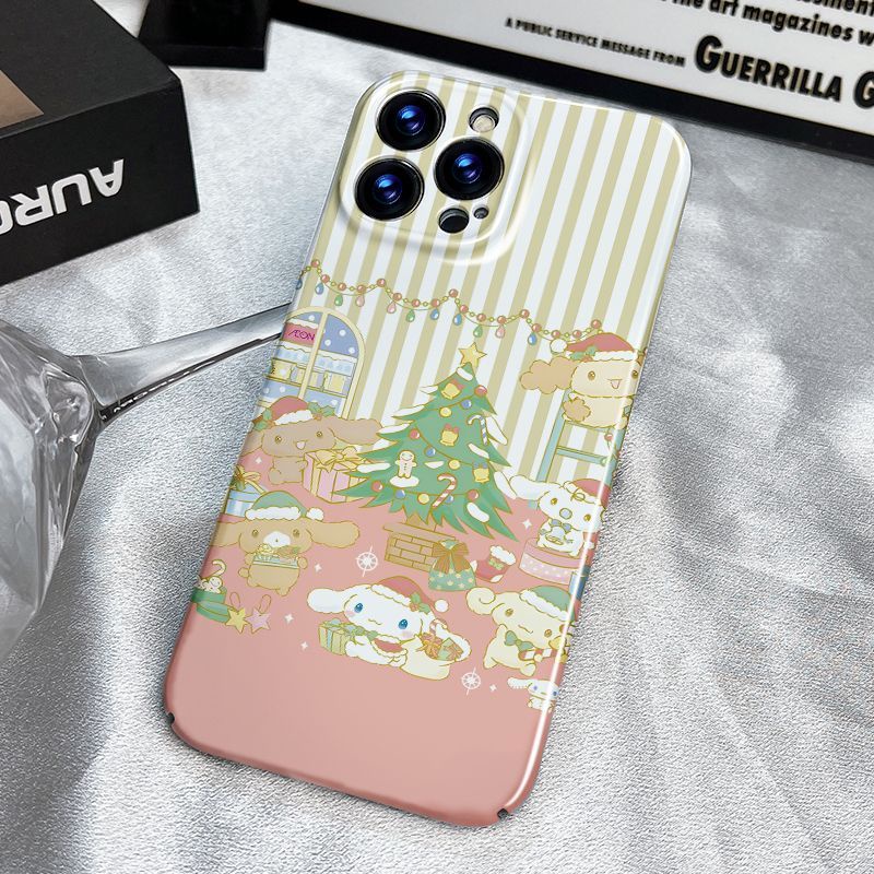 Ốp Điện Thoại Bảo Vệ Toàn Diện Hình Chú Chó Cinnamon Cho Iphone 812 14pro 711 Xr Xsmax 13