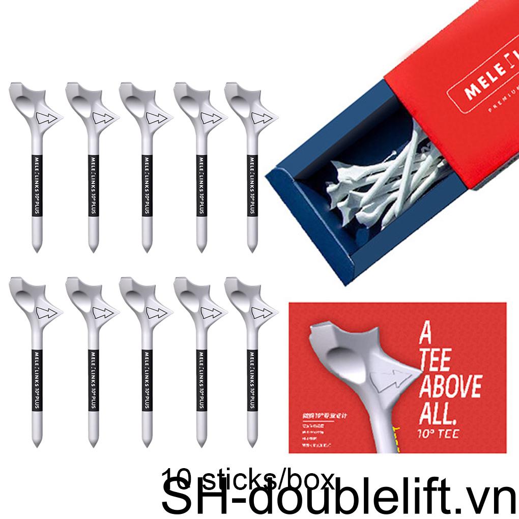 Bộ 10 Phụ Kiện Bền Bỉ 10 Cái° Giá Đỡ Bóng Golf Siêu Nhẹ Tiện Dụng