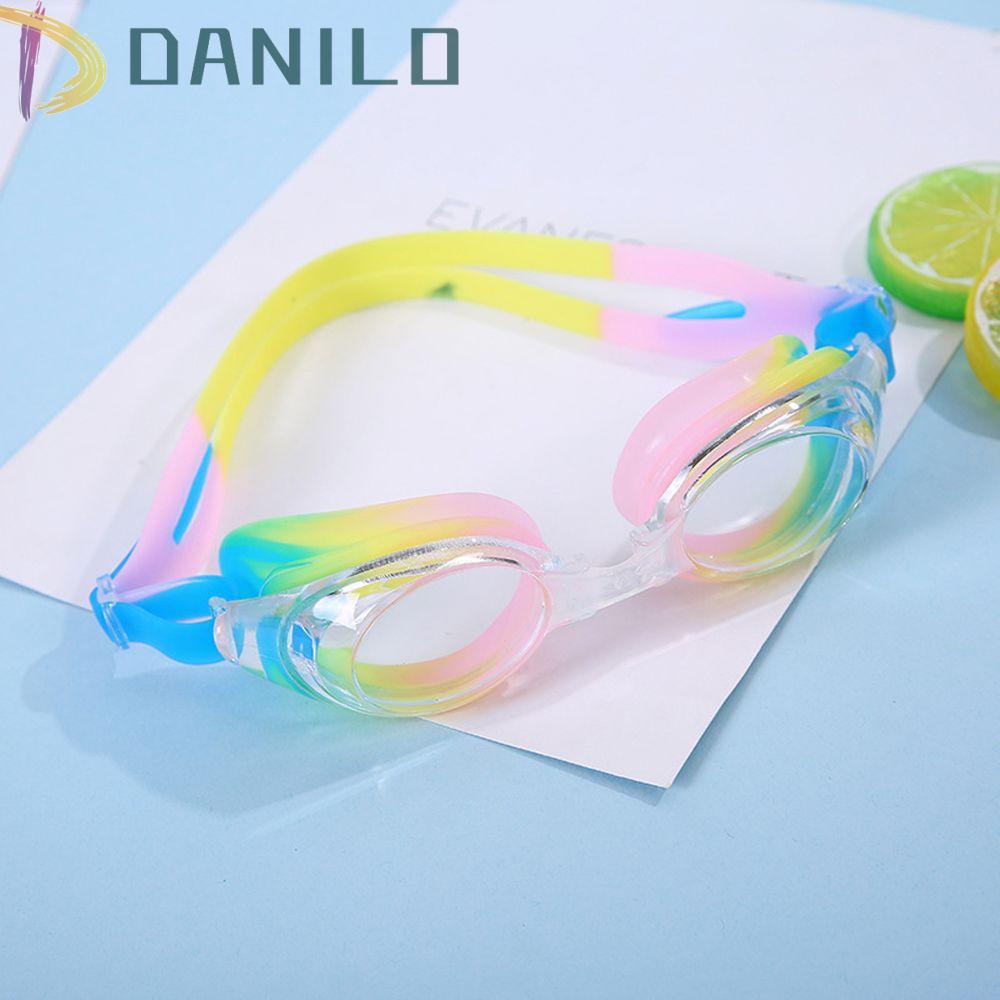 Danilo Kính Bơi Bằng Silicone Chống Thấm Nước Tầm Nhìn Rộng Chuyên Dụng Cho Người Lớn Và Trẻ Em
