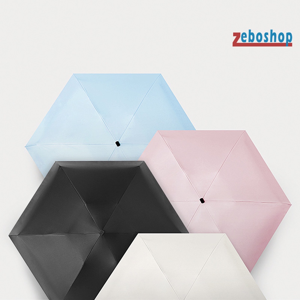 Dù Gấp 5 Khúc Mini Chống Tia UV / Nước / Gió Tiện Dụng Cho Nữ