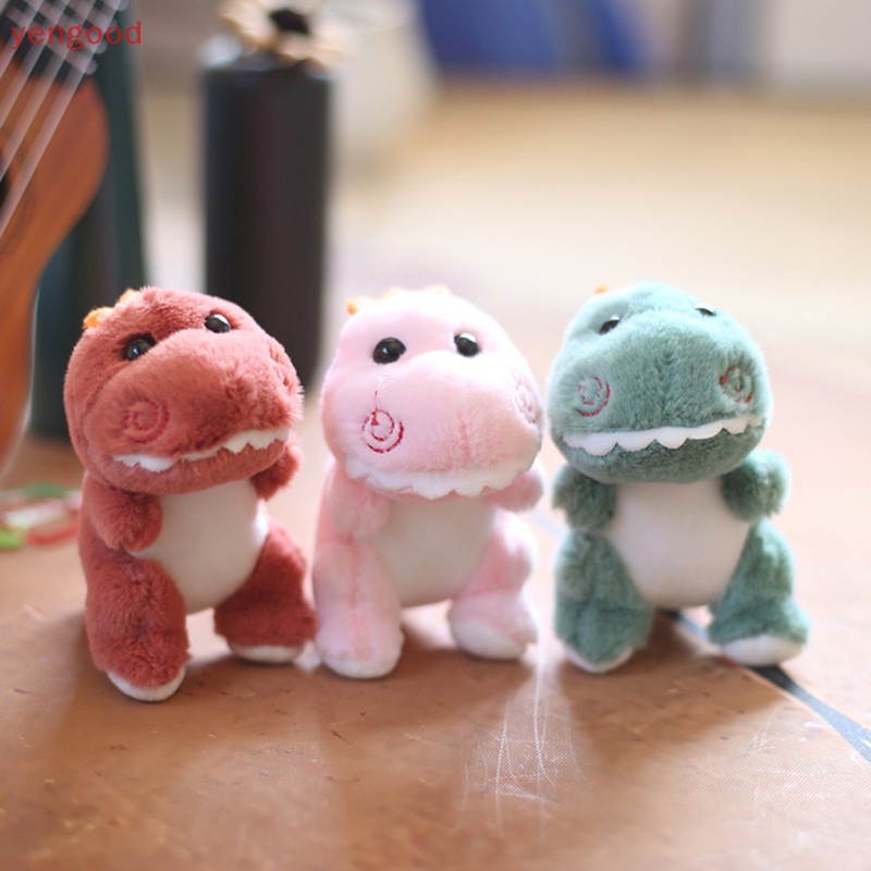 1 Móc Khóa Khủng Long Nhồi Bông Đáng Yêu 12cm