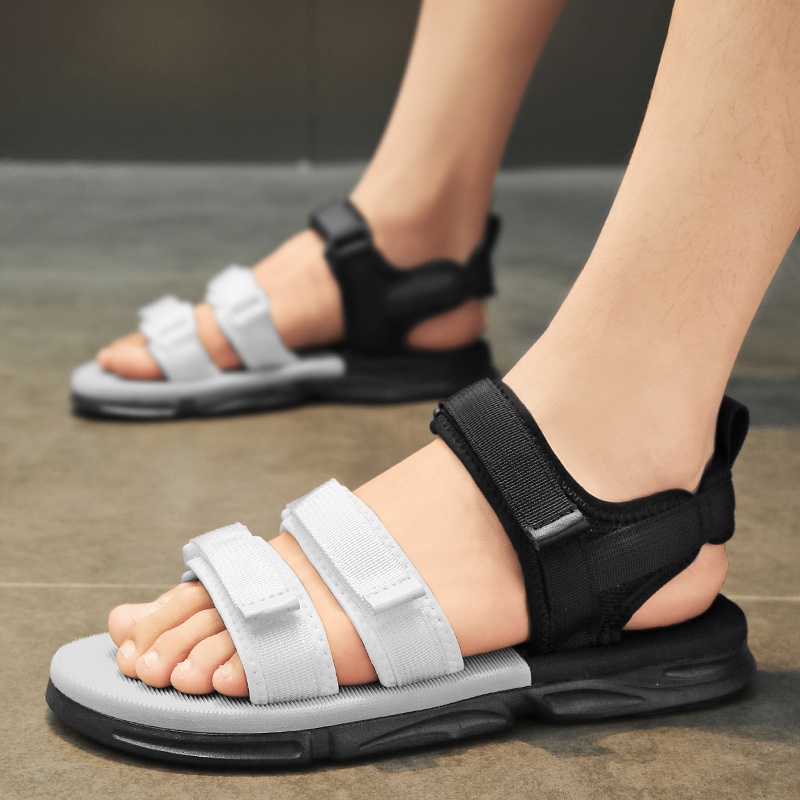 Giày Sandal Mùa Hè Thoáng Khí Màu Gradient Hợp Thời Trang Chống Nước Cho Nam