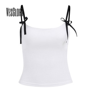 Áo Tank Top Hai Dây Màu Trơn Hở Lưng Dáng Ôm Thời Trang 2023 Cho Bạn Gái
