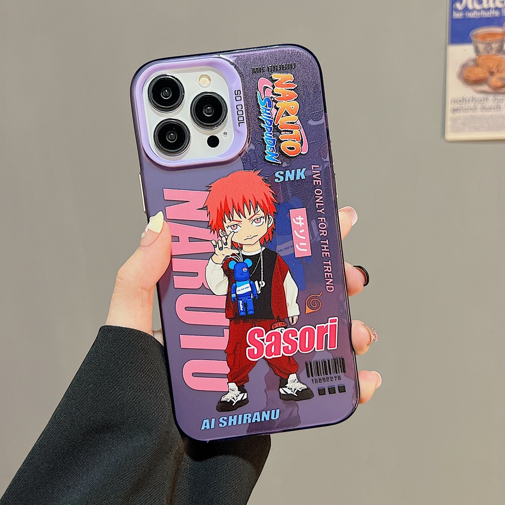 Ốp Điện Thoại TPU Dẻo Trong Suốt Họa Tiết Hoạt Hình Hai Mặt Chống Sốc Cho iPhone 11 13 12 14 Pro Max