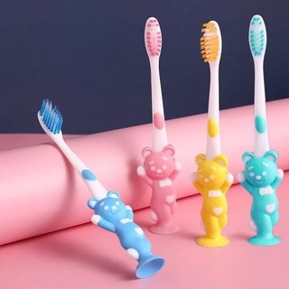 Set 4 bàn chải gấu cho bé