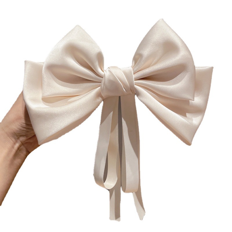 Kẹp Tóc Hình Nơ Đơn Giản Thời Trang Xuân Hè Hàn Quốc Mới