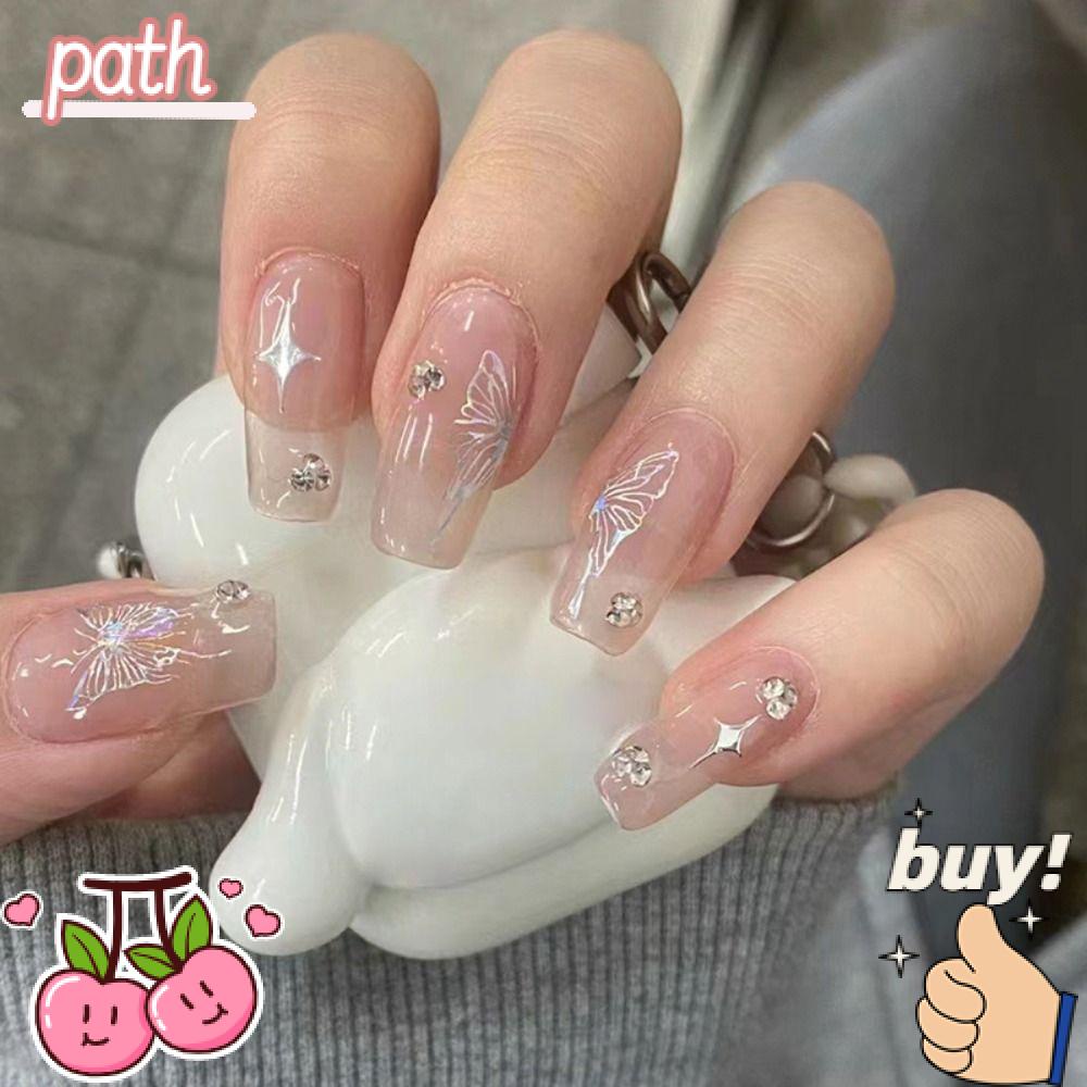 Bộ 24 Móng Tay Giả Che Phủ Toàn Diện DIY