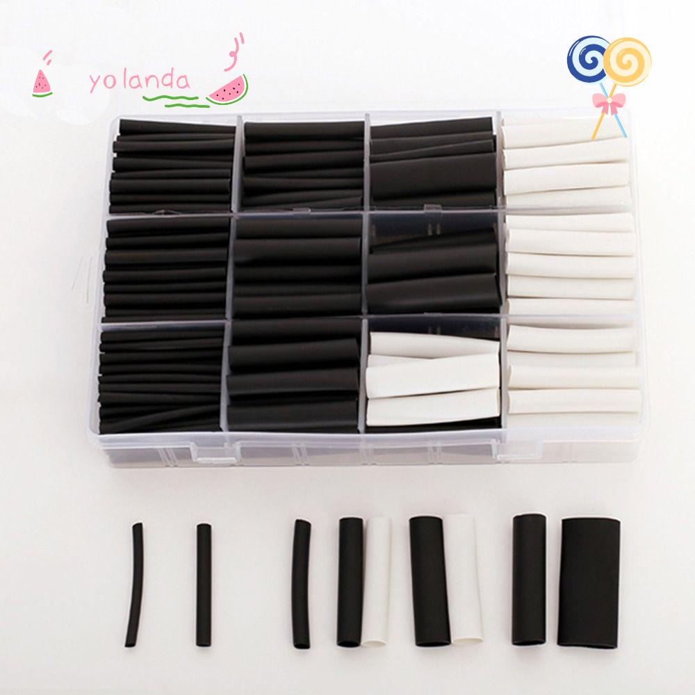 Bộ 320 Miếng Bọc Bảo Vệ Dây Cáp Co Nhiệt Chống Nước Tỉ Lệ 3: 1