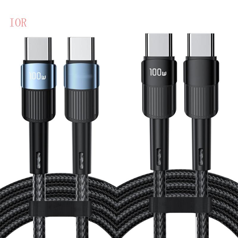 Dây Cáp Sạc Nhanh USB C Sang Type C PD 100W 5A Cho Điện Thoại / Máy Tính Bảng