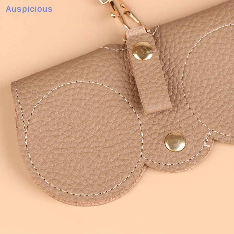 1 Túi Da Đựng Mắt Kính Phong Cách Retro Ốp