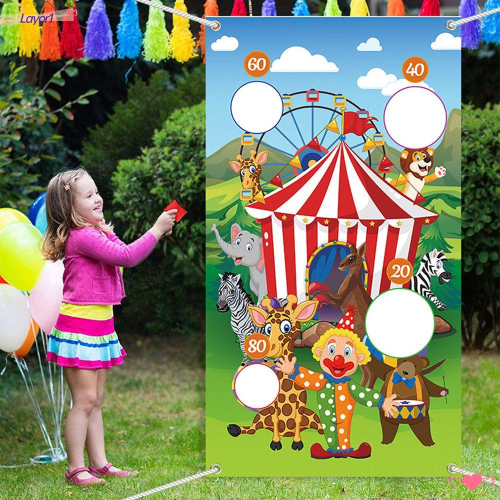 Layor1 Trò Chơi Ném Rạp Xiếc Vui Nhộn An Toàn Cho Bữa Tiệc