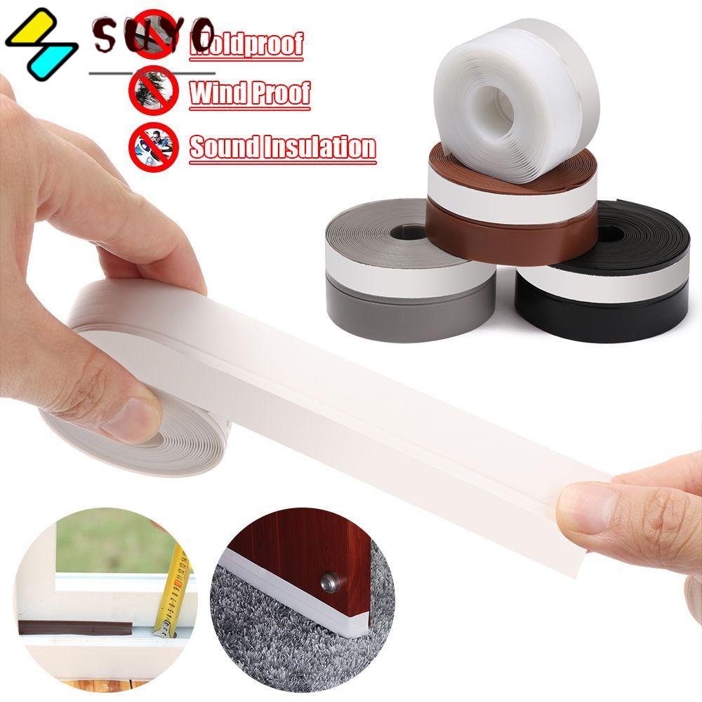 Cuộn Dây Silicone Cao Su Niêm Phong Cửa Sổ / Nhà Tắm Chống Gió 1m / 3m / 5m