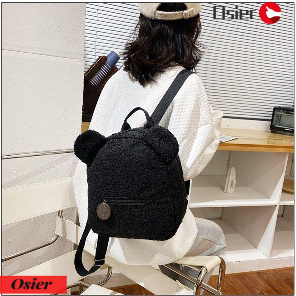 Ba Lô Du Lịch Mini Đa Năng Họa Tiết Gấu 1 Dễ Thương Cho Nữ