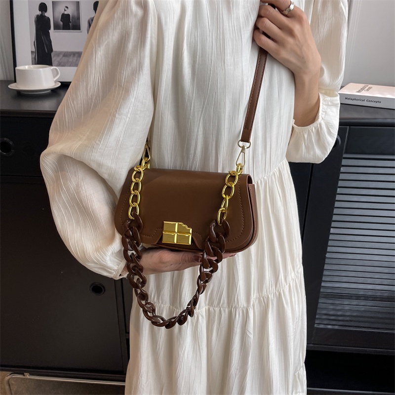 Túi Đeo Chéo Dây Xích Thời Trang Xuân Hè Cao Cấp Cho Nữ