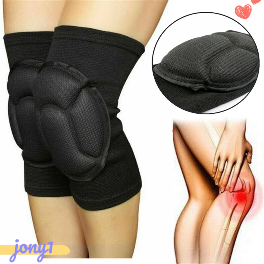 1 Cặp Đệm Bảo Vệ Đầu Gối An Toàn Thoải Mái Khi Chơi Thể Thao